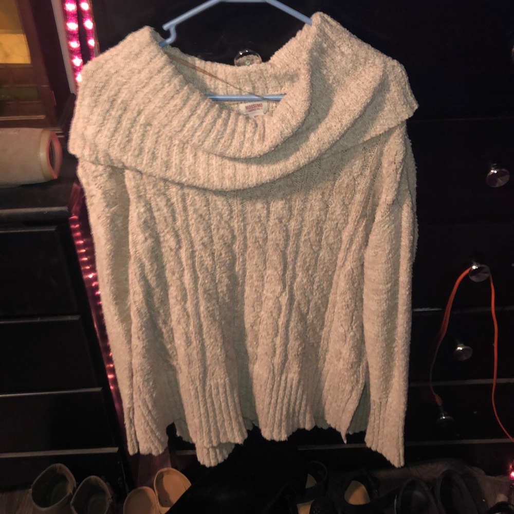 Cream sweater
